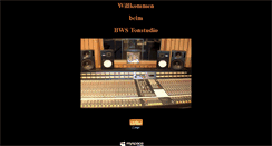 Desktop Screenshot of bws-tonstudio.ch